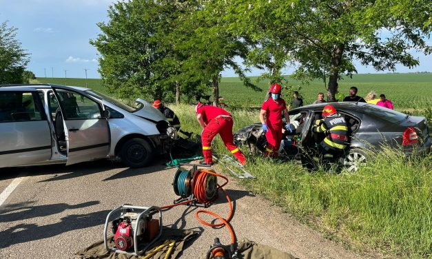 Accident cu 10 persoane la Botoșani