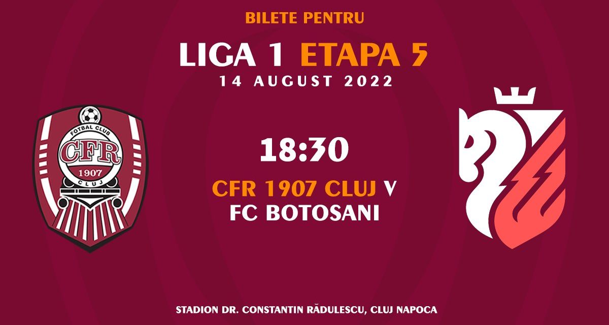 FC BOTOȘANI ÎNTÂLNEȘTE CAMPIOANA