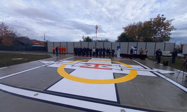 A fost inaugurat primul heliport din Botoșani. Investiția a fost realizată din fonduri europene