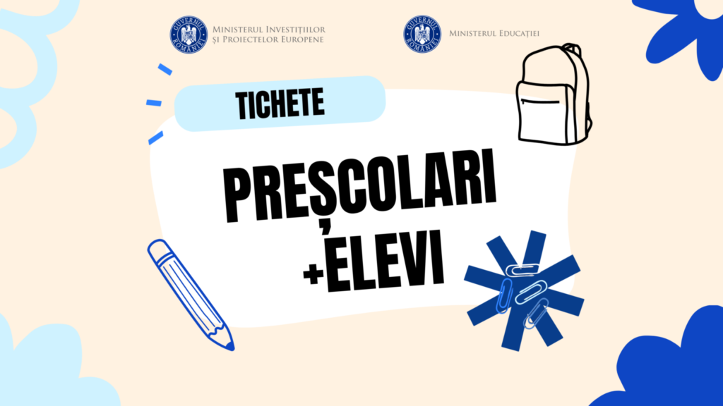 Părinții pot depune cererile pentru tichetele educaționale de 500 de lei până pe 26 noiembrie