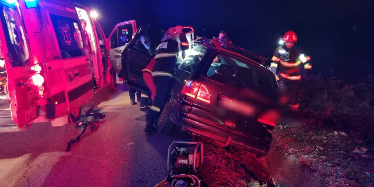 Bărbat grav rănit într-un accident rutier produs la Vorona