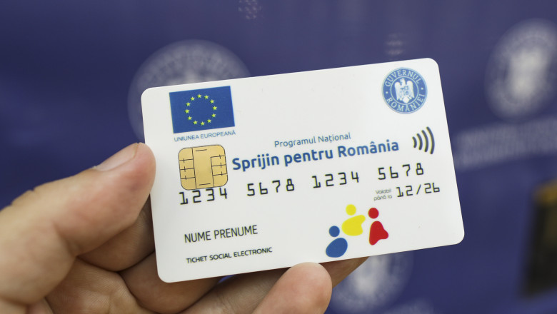 Vouchere sociale 2024: Când intră prima tranșă de bani pe carduri