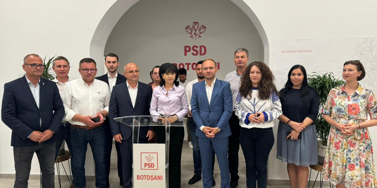 Declarații în sediul PSD Botoșani înainte de exit poll – VIDEO