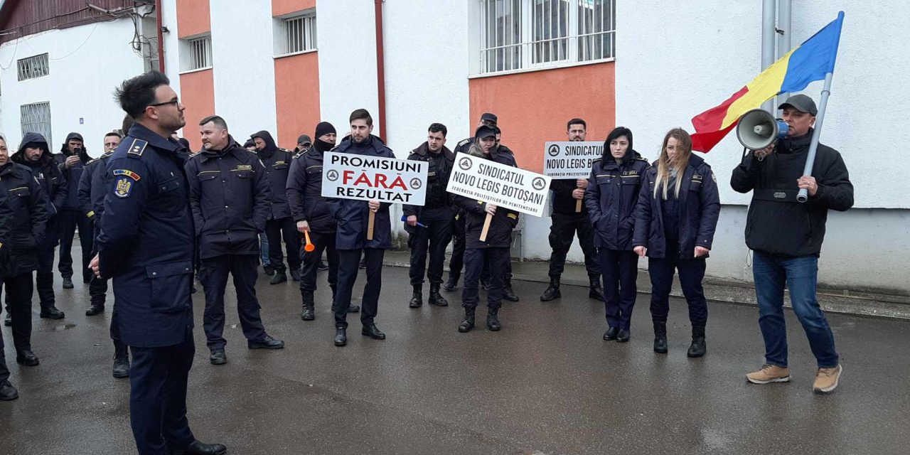 Polițiștii din penitenciare vor protesta, săptămâna viitoare, împotriva corupției din sistem